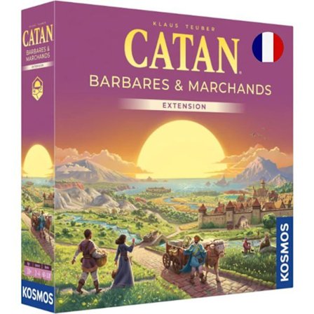Sällskapsspel Asmodee Catan Barbarer & Hantverkare Expansion Strategi 5 Scenarion