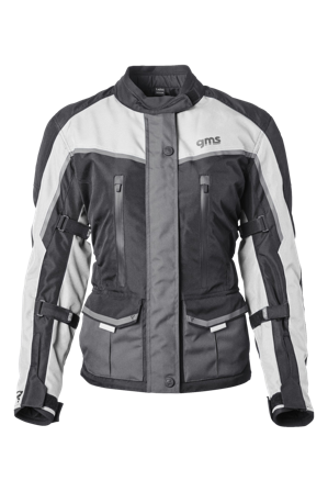 GMS Twister Neo WP Women's MC Jacket Black/White 4XL