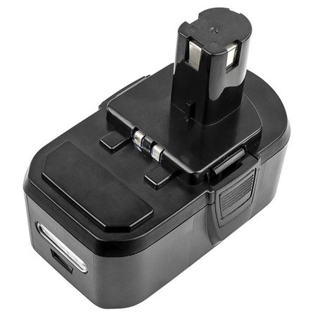 Batteri till Elverktyg för Ryobi CTH1802, CTH1802K, HD1800M m.fl.