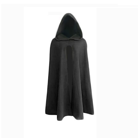 Halloween-tøj Åben Cape Cloak SORT L