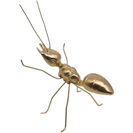 Maurskulptur Metall Maursmodell Insekt Ornament Statue Messing Maurskulptur Liten Dyresamleobjekt Figur