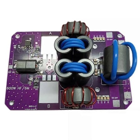 Hf 600w 1.8-54mhz Kortbølgeforstærker Ssb Lineær Rf Forstærkerkort Til Transceiver Am Fm Cw