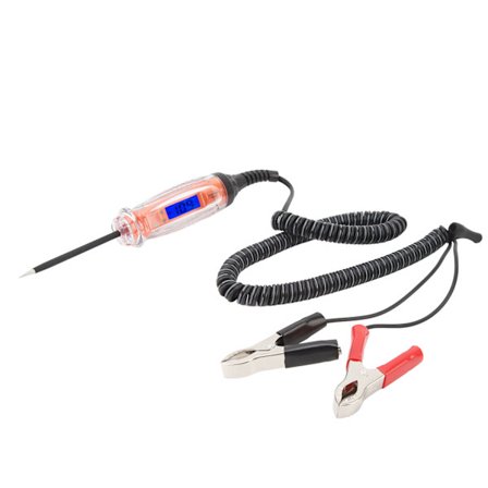 DC Spenningstester 1 til 75V LCD-skjerm Bakgrunnsbelysning Sikker Pålitelig Biltestlys for Bil Lastebil