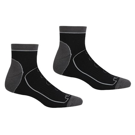 Regatta Mens Samaris Trail Ankle Socks (2-pack) 6 UK-8 UK Bl