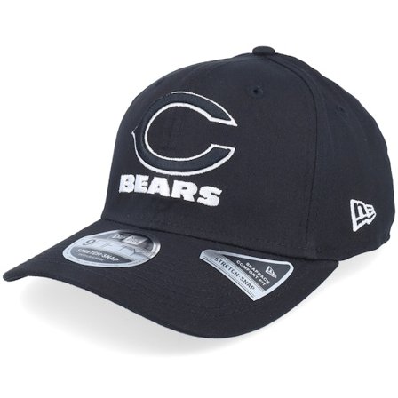 New Era - NFL Schwarz adjustable Cap - Hatstore Exclusive x Chicago Bears Essential 9Fifty Stretch Black Adjustable @ Hatstore