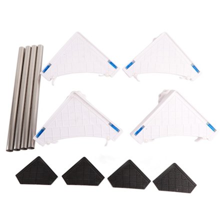 Sterkt justerbart vaskemaskinestativ Kjøleskapsstativ (4 fot)