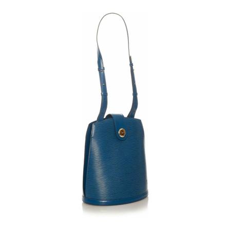 Louis Vuitton Vintage, Pre-owned Bag Blauw, Dames, Maat:ONE Size,leather