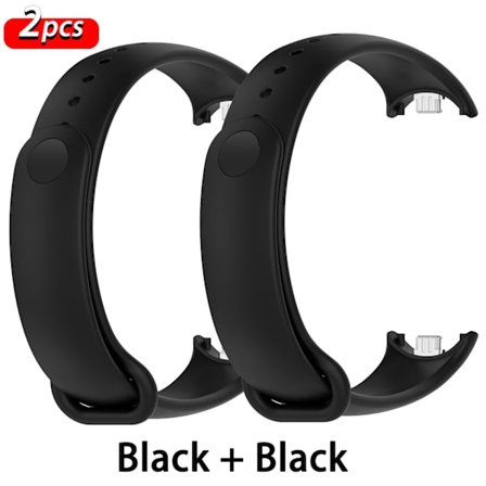 Silikonarmband för Xiaomi Mi Band 10 9 8 Armband NFC Sport Gummiarmband pulseira Correas Xiaomi Smart Band 10 9 8 Tillbehör