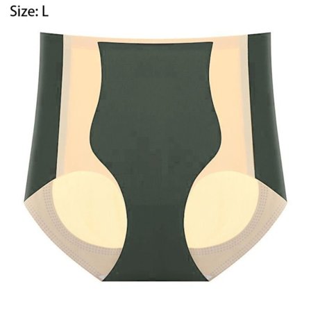 Hip Lifting Color Panel Alushousut Ice Silk Muotoilevat alushousut GREEN L