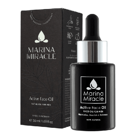 Marina Miracle Active Face Oil Serum & specialbehandling Herr 30 ml