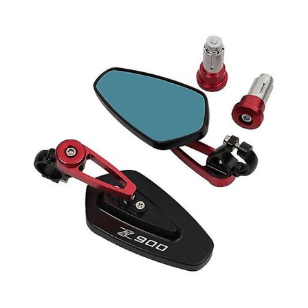 For Kawasaki Z900 Z 900 Motorsykkel Bakspeil Svarte Styrende Endespeil