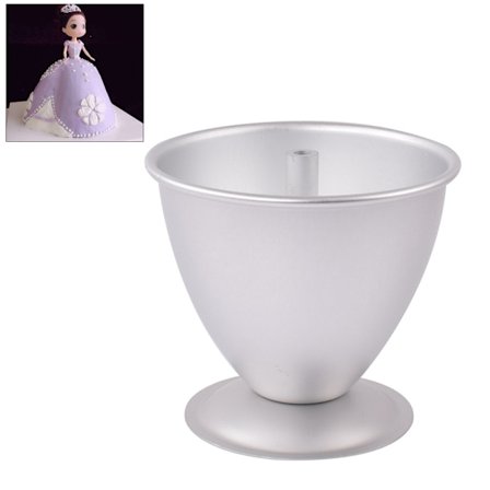 Prinsesse Dukke Kjole Kakeform 8 Tommers Bakeform