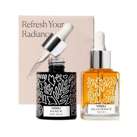 Bare Skin Revitalizing Night Set: Elvyttävä Seerumi (30ml) + Elvyttävä Kasvoöljy (35ml)