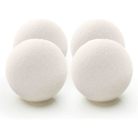 Tørketrommelballer, ullballer til vask, gjenbrukbare tørketrommelballer 4 stk-7cm 4 stk-7cm