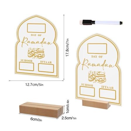 Ramadan Calendar Board Nedtellingskalender 216A 216A 216A