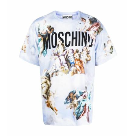 Moschino T-Shirts Blå, Herre
