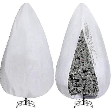 9 X 4ft Oppreist Juletre Oppbevaringspose - Justerbare Juletre Oppbevaringstrekk - Ikke-vevd BET