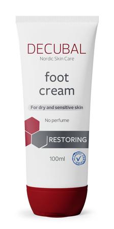 Decubal Foot cream 100 ml, Skincare, Fodpleje, Fodcreme