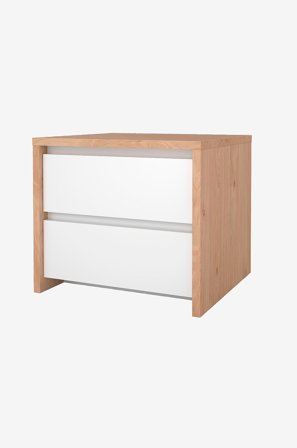 Tvilum - Nattbord Next 2 skuffer - Brun - Nattbord - Fra Homeroom
