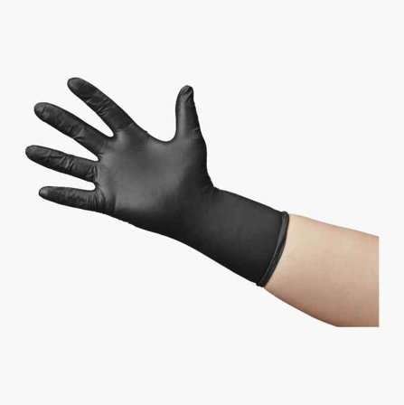 Kraftig nitrilhandske stl 9 (L)