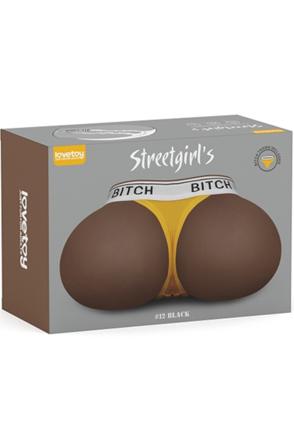 Lovetoy Streetgirl 12 Brown Lösvagina - Blushme.se