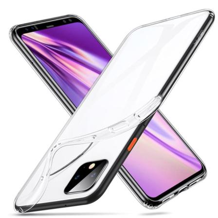Transparent Silikon Tpu-skal Till Google Pixel 4 Xl Transparent