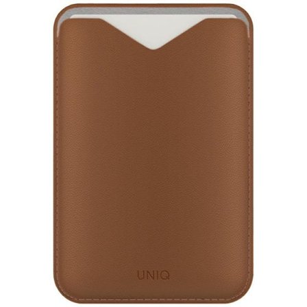 Uniq Lyden Evo magneettinen puhelimen lompakko - ruskea