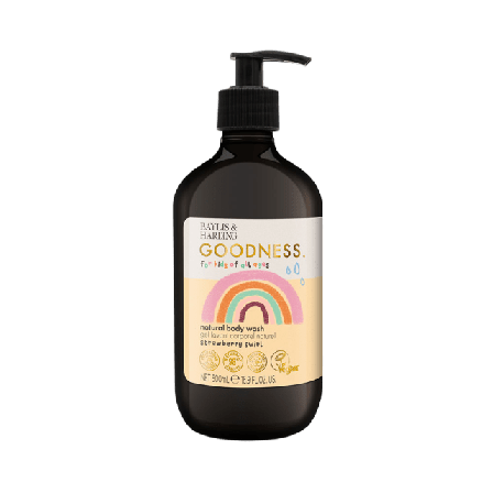 Baylis & Harding Goodness Kids Strawberry Swirl Body Wash Kroppsvård hygien Unisex 500 ML