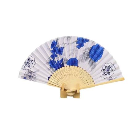 Solfjädrar med Blommor - Olika Färger