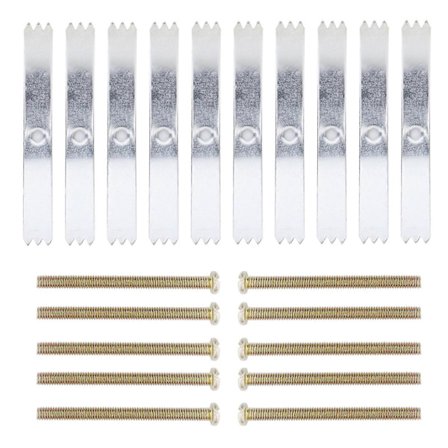 20 stk. 86 Type Reparationssæt Stik Reparationskassette med 20 stk. Skrue til Vægstikdåse [D]
