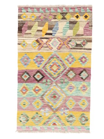 Tribal Piccolo Kilim Berber Style Tappeto 77X131