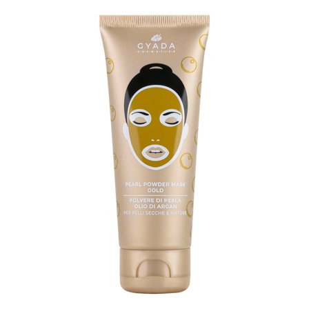Gyada Cosmetics Cream Masks Pearl Powder Mask - Gold 75ml - Maschera Anti-età viso