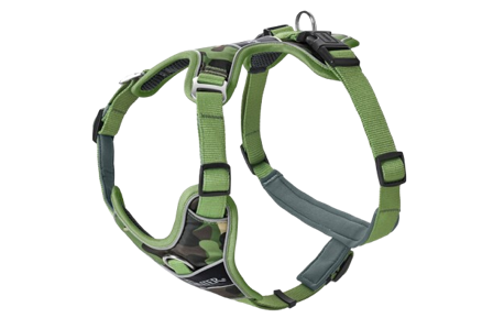 Hunter - Sele Divo Camouflage 34-47/XS grønn - Hund - Halsbånd - ZOO.no