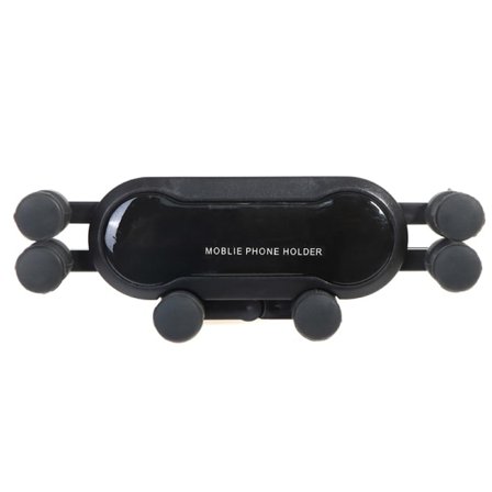 IC 1. mobiltelefonholder til bilmontering luftventilklemme GPS-holder St Black