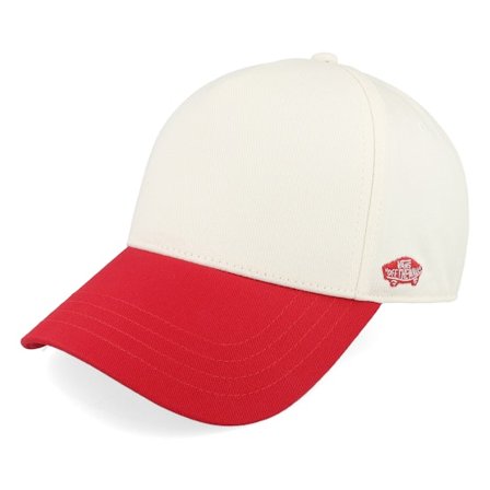 Vans - White adjustable Caps - Data System Racing Red A-Frame Adjustable @ Hatstore