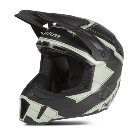 Klim F3 Verge Snöskoterhjälm Skiffergrå XXL