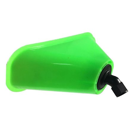 Sprøjteskærm - tilbehør til have sprøjte - sprøjteskærm inklusive flad stråledyse - til præcis sprøjtning - 23*7.2cm grøn