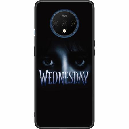 Oneplus 7t Svart Skal Wednesday Addams