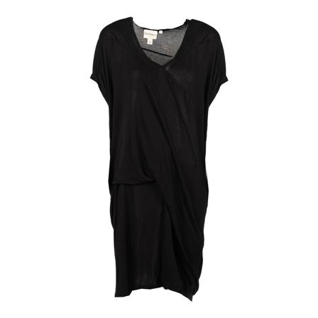 Dkny, Short Dresses Zwart, Dames, Maat:S,stof