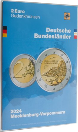 "Møntkort 2 Euro 2024"Königsstuhl""