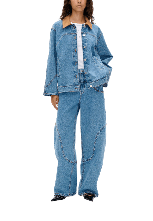 Baum und Pferdgarten BAYSON Jacket Jackor Dam Blå 42