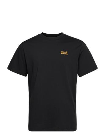 Essential T M T-shirts Short-sleeved Svart Jack Wolfskin