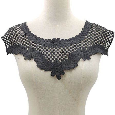 Hul Dekorativ Krave DIY Aftagelig Bluse Blomstret Ramme Skjorter