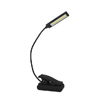 Bärbar Nattlampa För Läsning Av Led-ljus Flexibel Armstativ