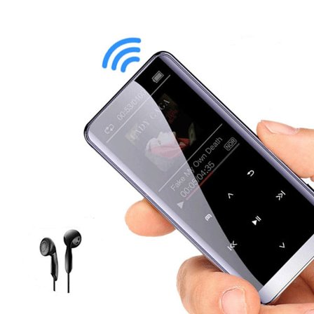 Bluetooth MP3-spelare FM-radio Bärbar musikspelare Röstinspelare
