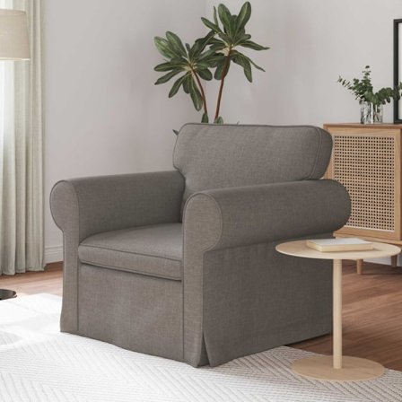 Soffa 60cm Taupe Metall