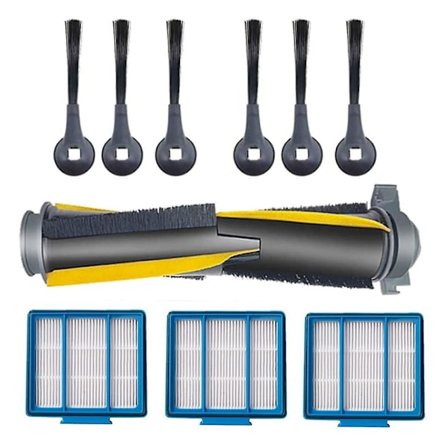 Ersättningsdelar för Iq Air Dammsugarrobot, Sidoborste, Filter Huvudborste för Rv1000seu Robotdammsugare