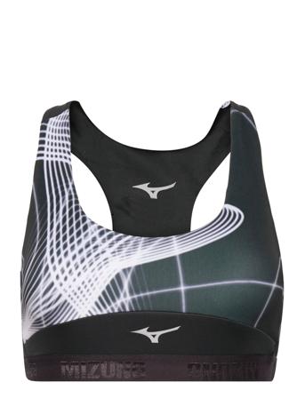 Alpha Graphic Bra Lingerie Bras & Tops Sports Bras - ALL Multi/mönstrad Mizuno