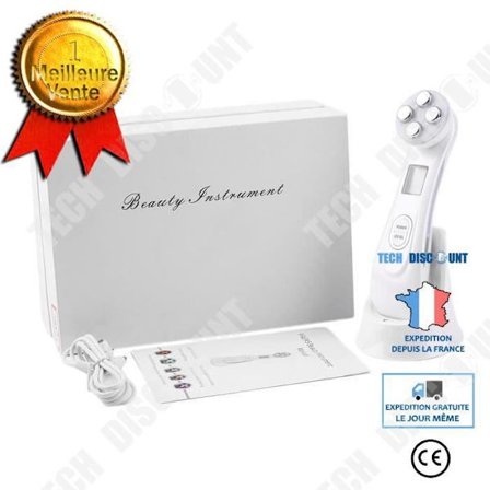 TD multifunktionell elektrisk anti-rynk-hudvårdsblekningsapparat för ansiktsmassage