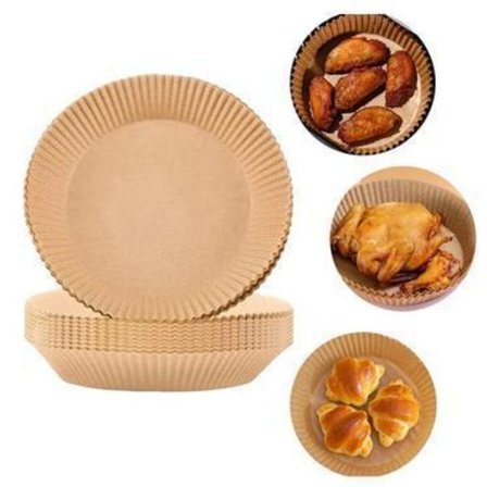 100-Pack Air Fryer Papper - a 20 cm.